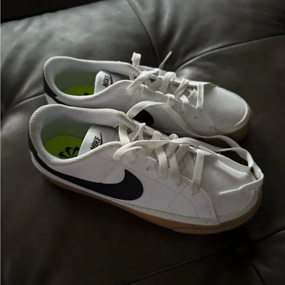 Nike Court Legacy Next Nature Sneaker - Women's Black and White - Picture 2 of 6